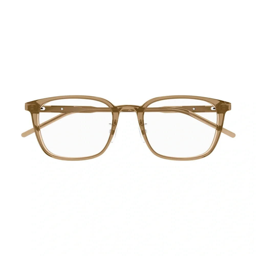 NWT Gucci GG1465OA-004 Brown Square 53mm Eyeglasses